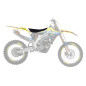 BLACKBIRD POKROWIEC / POSZYCIE NA SIEDZENIE SUZUKI RMZ 250 '19-'23, RMZ450 '18-'23 DREAM 4 KOLOR CZARNY ŻÓŁTY BIAŁY