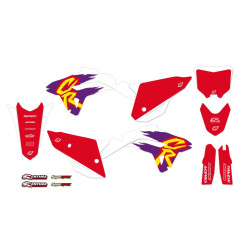BLACKBIRD KOMPLET NAKLEJEK (OKLEIN) HONDA CRF 250R '22-'24, CRF 450R '21-'24 RETRO