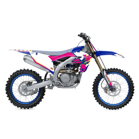 BLACKBIRD KOMPLET NAKLEJEK (OKLEIN) YAMAHA YZ 250F '23-'24; YZ 450F '23-'24 RETRO