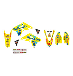 BLACKBIRD KOMPLET NAKLEJEK (OKLEIN) SUZUKI RMZ 250 '10-'18 REPLICA SUZUKI KSRT RESTYLE 22