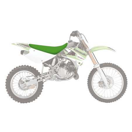 BLACKBIRD POKROWIEC / POSZYCIE NA SIEDZENIE KAWASAKI KX 85 '01-'13 PYRAMID (PMD) KOLOR ZIELONY