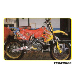 BLACKBIRD KOMPLET NAKLEJEK (OKLEIN) SUZUKI RM 125/250 '96-'00 REPLICA TEAM SUZUKI 1999