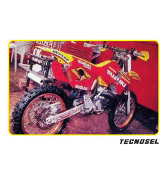BLACKBIRD KOMPLET NAKLEJEK (OKLEIN) SUZUKI RM 125/250 '96-'00 REPLICA TEAM SUZUKI 1998