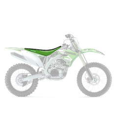 BLACKBIRD WYPRZEDAŻ POKROWIEC / POSZYCIE NA SIEDZENIE KAWASAKI KXF 250/450 '06-'08 ZEBRA KOLOR CZARNY ZIELONY