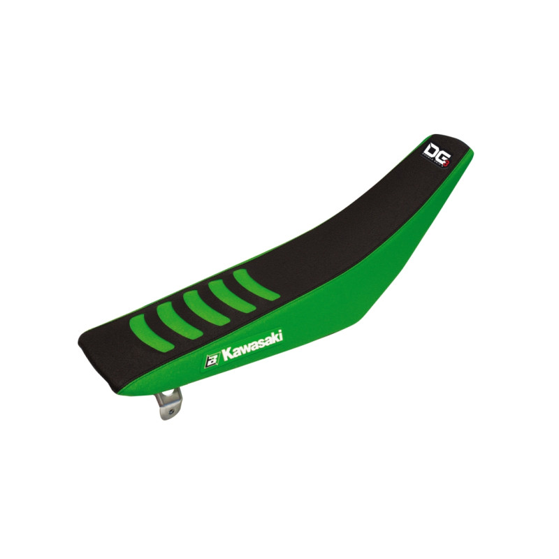 BLACKBIRD POKROWIEC / POSZYCIE NA SIEDZENIE KAWASAKI KXF 250 '21-'23, KXF 450 '19-'23 DOUBLE GRIP 3 KOLOR ZIELONY CZARNY