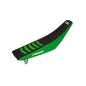BLACKBIRD POKROWIEC / POSZYCIE NA SIEDZENIE KAWASAKI KXF 250 '21-'23, KXF 450 '19-'23 DOUBLE GRIP 3 KOLOR ZIELONY CZARNY