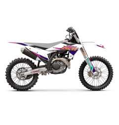 BLACKBIRD KOMPLET NAKLEJEK (OKLEIN) KTM SX/SX-F '23-'24, EXC/EXC-F '24-'25 RETRO