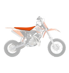 BLACKBIRD POKROWIEC / POSZYCIE NA SIEDZENIE KTM SX 50 '02-'15 PYRAMID (PMD) KOLOR POMARAŃCZOWY