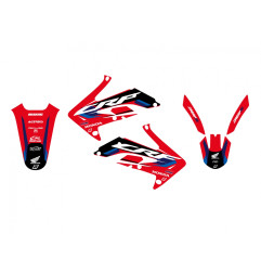 BLACKBIRD KOMPLET NAKLEJEK (OKLEIN) HONDA CRF 450R '05-'08 DREAM 5 KOLOR CZERWONY