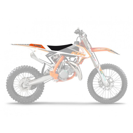 BLACKBIRD WYPRZEDAŻ POKROWIEC / POSZYCIE NA SIEDZENIE KTM SX 85 '18-'23 DREAM 4 KOLOR CZARNY POMARAŃCZOWY BIAŁY
