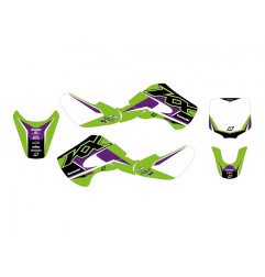 BLACKBIRD KOMPLET NAKLEJEK (OKLEIN) KAWASAKI KX 65 '00-'23 DREAM 5 KOLOR ZIELONY