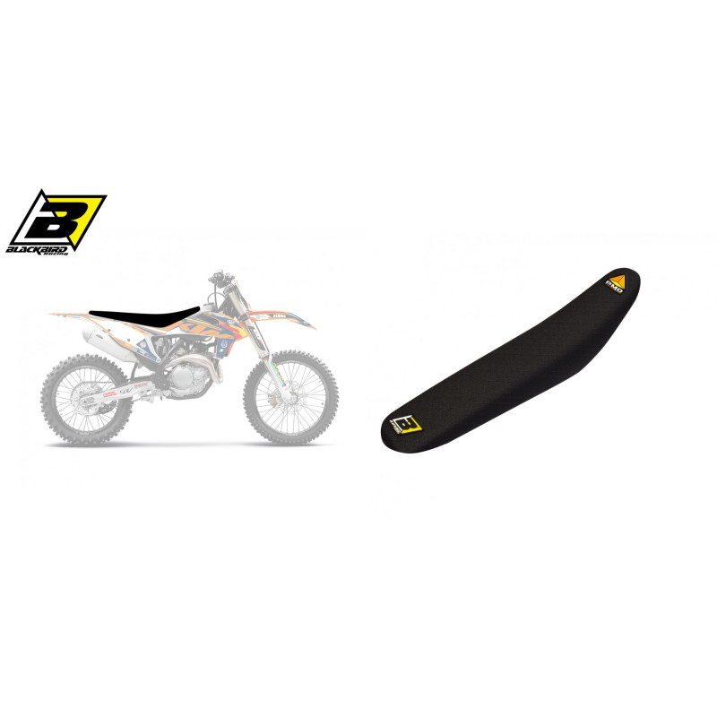BLACKBIRD POKROWIEC / POSZYCIE NA SIEDZENIE KTM SX/SXF '19-'22, EXC '20-'23 PYRAMID (PMD) KOLOR CZARNY