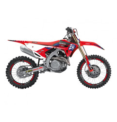 BLACKBIRD KOMPLET NAKLEJEK (OKLEIN) HONDA CRF 250R '22-'24, CRF 450R '21-'24 DREAM 5 KOLOR CZERWONY CZARNY BIAŁY