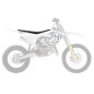 BLACKBIRD POKROWIEC / POSZYCIE NA SIEDZENIE HUSQVARNA TC 85 '18-'23 PYRAMID (PMD) KOLOR CZARNY