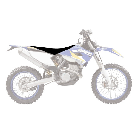 BLACKBIRD POKROWIEC / POSZYCIE NA SIEDZENIE HUSABERG FE/FS '13-'14 PYRAMID (PMD) KOLOR CZARNY