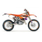 BLACKBIRD KOMPLET NAKLEJEK (OKLEIN) KTM EXC/EXC-F '03-'04, SX/SX-F '01-'04 DREAM 5 KOLOR POMARAŃCZOWY CZARNY