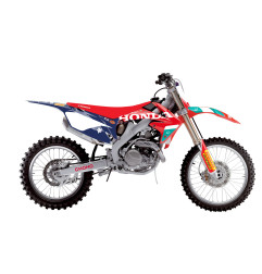BLACKBIRD KOMPLET NAKLEJEK (OKLEIN) HONDA CRF 250R '10-'13; CRF 450R '09-'12 REPLICA TEAM HRC 25 HONDA