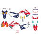 BLACKBIRD KOMPLET NAKLEJEK (OKLEIN) HONDA CRF 250R '10-'13; CRF 450R '09-'12 REPLICA TEAM HRC 25 HONDA