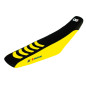 BLACKBIRD POKROWIEC / POSZYCIE NA SIEDZENIE SUZUKI RM 85 '02-'23 DOUBLE GRIP 3 KOLOR CZARNY ŻÓŁTY