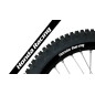 BLACKBIRD KOMPLET NAKLEJEK (OKLEIN) NA FELGI HONDA RACING KOLOR CZARNY