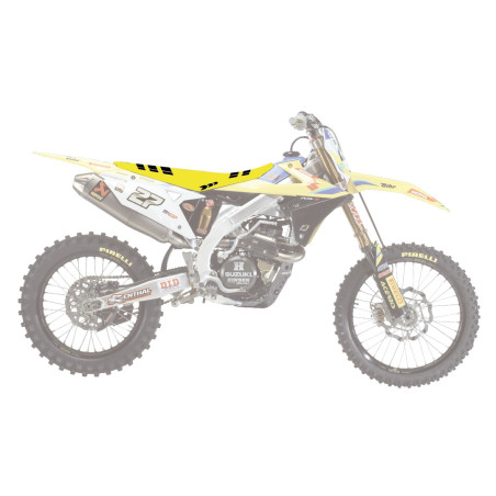 BLACKBIRD POKROWIEC / POSZYCIE NA SIEDZENIE SUZUKI RMZ 250 '19-'23, RMZ450 '18-'23 TSC KOLOR ŻÓŁTY