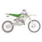 BLACKBIRD POKROWIEC / POSZYCIE NA SIEDZENIE KAWASAKI KX 85 '01-'13 DOUBLE GRIP 3 KOLOR CZARNY ZIELONY