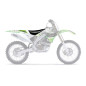 BLACKBIRD POKROWIEC / POSZYCIE NA SIEDZENIE KAWASAKI KXF 250/450 '06-'08 DREAM 4 KOLOR CZARNY ZIELONY BIAŁY