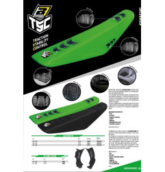 BLACKBIRD POKROWIEC / POSZYCIE NA SIEDZENIE KAWASAKI KXF 250 '13-'20, KXF 450 '12-'18 TSC KOLOR CZARNY