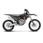 BLACKBIRD KOMPLET NAKLEJEK (OKLEIN) KTM SX/SX-F '19-'22, EXC/EXC-F '20-'23 KOLOR CZARNY SZARY MATT