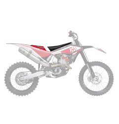 BLACKBIRD POKROWIEC / POSZYCIE NA SIEDZENIE HUSQVARNA TE/TC 449-511 '11-'13 DREAM 4 KOLOR CZARNY/CZERWONY/BIAŁY