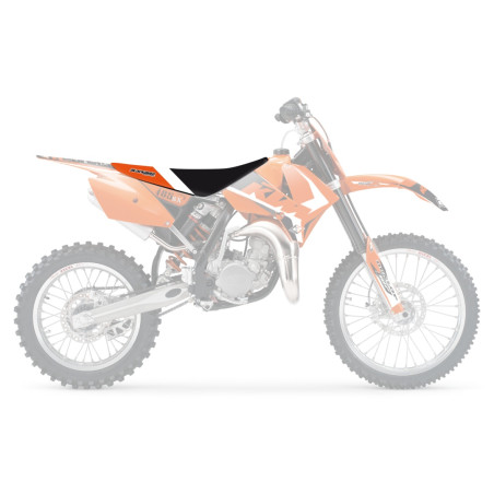 BLACKBIRD POKROWIEC / POSZYCIE NA SIEDZENIE KTM SX 85 '06-'12 DREAM 4 KOLOR CZARNY POMARAŃCZOWY