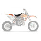BLACKBIRD POKROWIEC / POSZYCIE NA SIEDZENIE KTM SX 65 '09-'15 DREAM 4 KOLOR CZARNY POMARAŃCZOWY BIAŁY