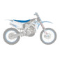 BLACKBIRD POKROWIEC / POSZYCIE NA SIEDZENIE TM MX/EN 2T/4T '22-'23 (ALL MODELS) ZEBRA KOLOR NIEBIESKI