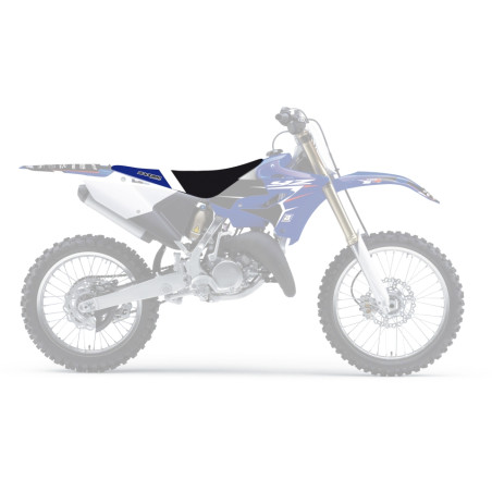BLACKBIRD WYPRZEDAŻ POKROWIEC / POSZYCIE NA SIEDZENIE YAMAHA YZ 125 '22-'23, YZ 250 '22-'23 DREAM 4 KOLOR CZARNY NIEBIESKI BIAŁY