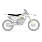 BLACKBIRD POKROWIEC / POSZYCIE NA SIEDZENIE HUSQVARNA TC/FC 125/250/350/450 '23 (FC/TC ALL MODELS) PYRAMIDE KOLR CZARNY