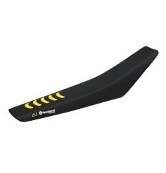 BLACKBIRD POKROWIEC / POSZYCIE NA SIEDZENIE HUSQVARNA TC/FC 125/250/350/450 '23 (FC/TC ALL MODELS) DOUBLE GRIP 3 KOLOR CZARNY