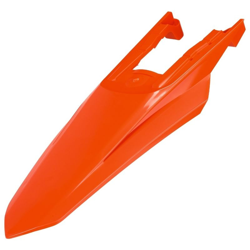 POLISPORT BŁOTNIK TYŁ KTM EXC/EXC-F/XC/XC-FW 125/150/250/300/350/450 '24-'26 KOLOR OEM POMARAŃCZOWY