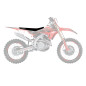 BLACKBIRD POKROWIEC / POSZYCIE NA SIEDZENIE HONDA CRF 250R '22-'23, CRF 450R '21-'23 ZEBRA KOLOR CZARNY CZERWONY