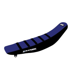 BLACKBIRD POKROWIEC / POSZYCIE NA SIEDZENIE YAMAHA YZ 250F '10-'13 ZEBRA KOLOR CZARNAY NIEBIESKI