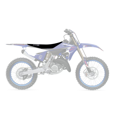BLACKBIRD POKROWIEC / POSZYCIE NA SIEDZENIE YAMAHA YZ 125 '22-'23, YZ 250 '22-'23 ZEBRA CZARNY NIEBIESKI