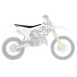BLACKBIRD POKROWIEC / POSZYCIE NA SIEDZENIE HUSQVARNA TC 85 '18-'23 ZEBRA KOLOR ŻÓŁTY CZARNY