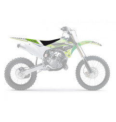 BLACKBIRD WYPRZEDAŻ POKROWIEC / POSZYCIE NA SIEDZENIE KAWASAKI KX 85 '14-'23 DREAM 4 KOLOR CZARNY ZIELONY BIAŁY
