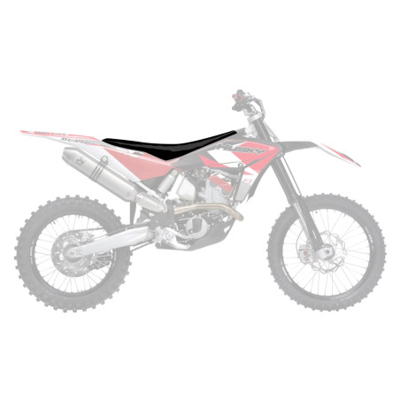 BLACKBIRD POKROWIEC / POSZYCIE NA SIEDZENIE HUSQVARNA TE/TC 449-511 '11-'13 PYRAMID (PMD) KOLOR CZARNY