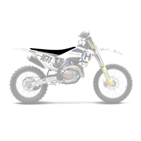 BLACKBIRD POKROWIEC / POSZYCIE NA SIEDZENIE HUSQVARNA FC/TC '19-'22, TE/FE '20-'23 PYRAMID (PMD) KOLOR CZARNY