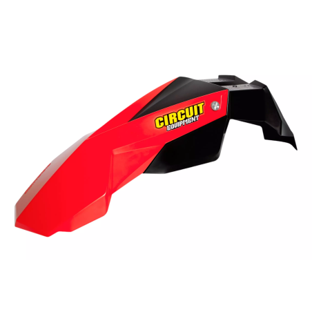 Błotnik przód Circuit Stealth Supermoto czerwony Fluo