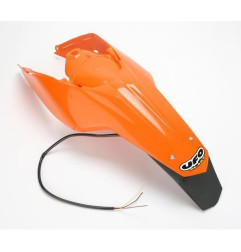 UFO BŁOTNIK TYŁ KTM SX/SXF '11-'13 Z LAMPĄ KOLOR POMARAŃCZOWY ( ENDURO Z LAMPKĄ LED )