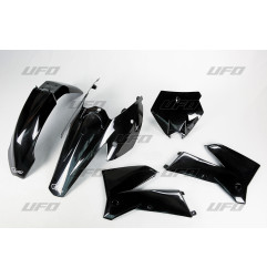UFO KOMPLET PLASTIKÓW KTM SX '05-'06, EXC '05-'07 KOLOR CZARNY (KT503E001) (BŁOTNIK TYŁ BEZ PINÓW NA LAMPĘ)