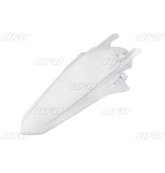UFO BŁOTNIK TYŁ KTM EXC 125 '20-'21, EXC/EXCF(EXC-F) 150/250/300/350/450/500 TPI '20-2023 KOLOR BIAŁY 2020 (Z PINAMI) ENDURO
