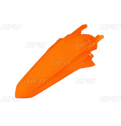 UFO BŁOTNIK TYŁ KTM EXC 125 '20-'21, EXC/EXCF(EXC-F) 150/250/300/350/450/500 TPI '20-2023 KOLOR POMARAŃCZOWY (Z PINAMI) ENDURO