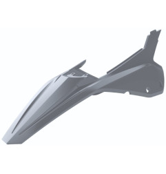 POLISPORT BŁOTNIK TYŁ Z BOCZKAMI BETA RR250/300 2T 350/400/450 4T '20-'24 SZARY NARDO GREY